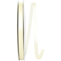 Ivory 3 8 Inch Single Face Satin Allure Sfs Cooler Ribbon for Wreaths & Bows
