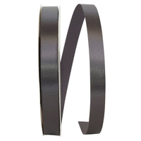 Gunmetal 5 8 Inch Single Face Satin Allure Sfs Cooler Ribbon for Wreaths & Bows