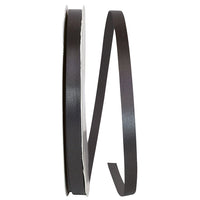 Gunmetal 3 8 Inch Single Face Satin Allure Sfs Cooler Ribbon for Wreaths & Bows