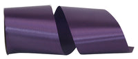 Plum 4 Inch Single Face Satin Allure Sfs Cooler Ribbon for Wreaths & Bows