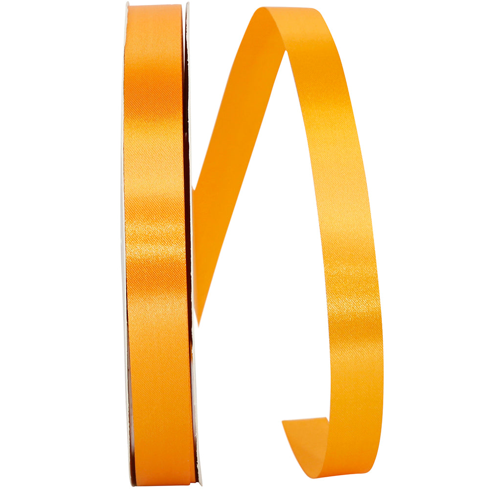 Pumpkin 5 8 Inch Single Face Satin Allure Sfs Cooler Ribbon for Wreaths & Bows