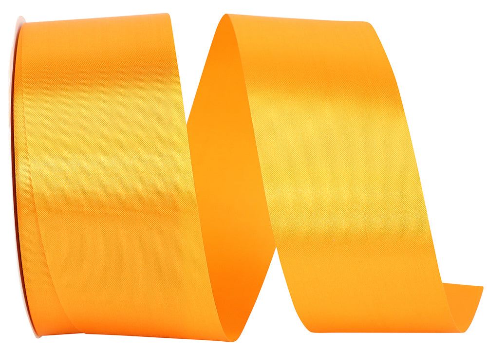Pumpkin 1-7 8 Inch Single Face Satin Allure Sfs Cooler Ribbon for Wreaths & Bows