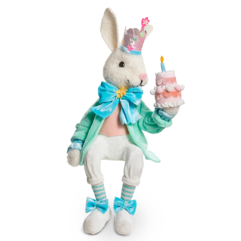 15" Dapper Plush Birthday Rabbit