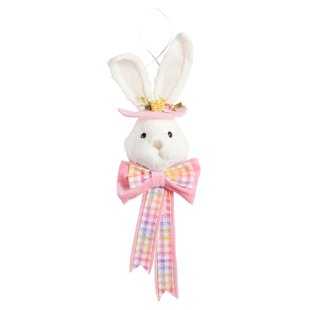 17" Girl Rabbit Door Hanger