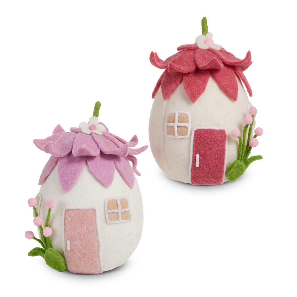 10" Flower House