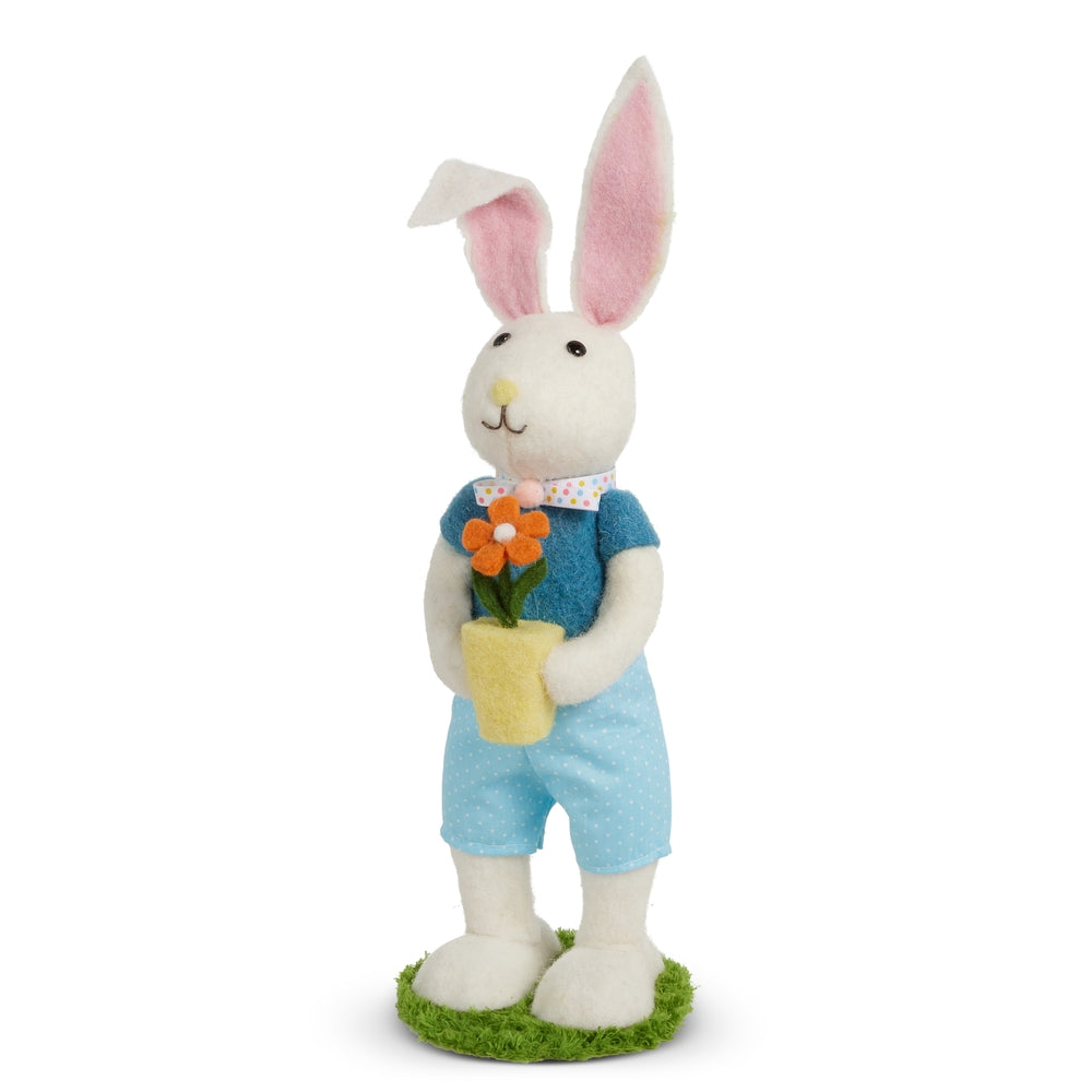18" Felt Boy Bunny