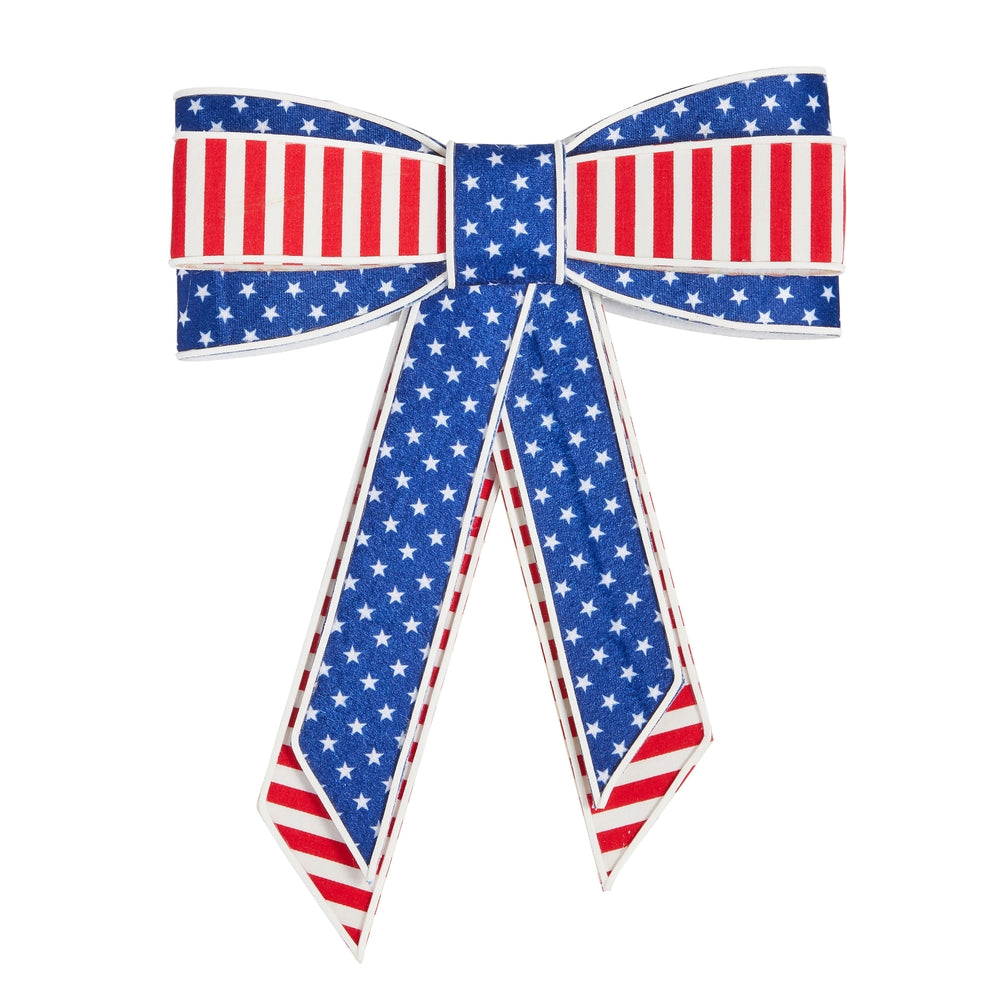 13" Patriotic Bow