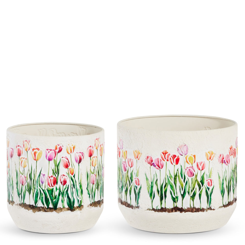 11" Tulip Pots