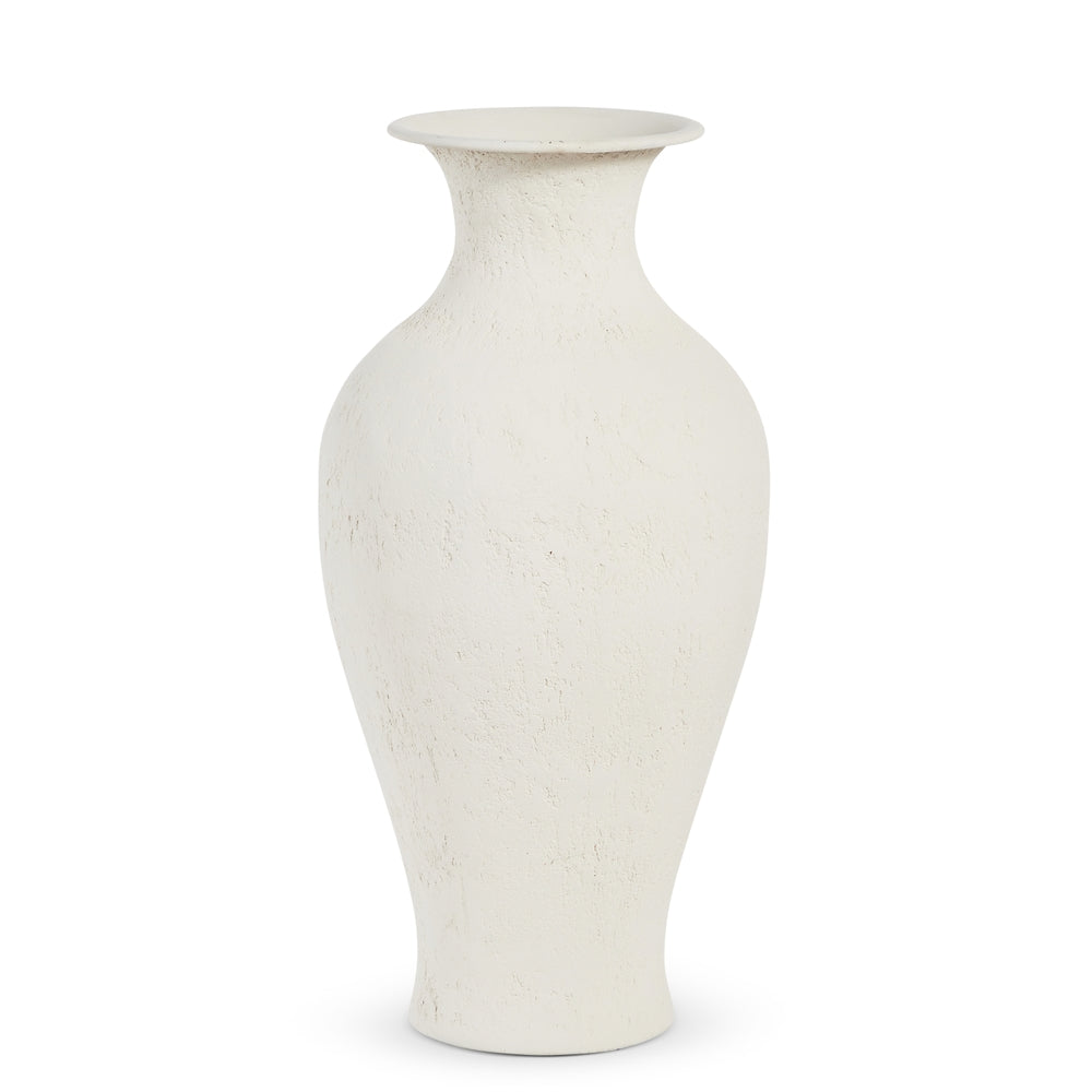 17" Stone Finish Vase