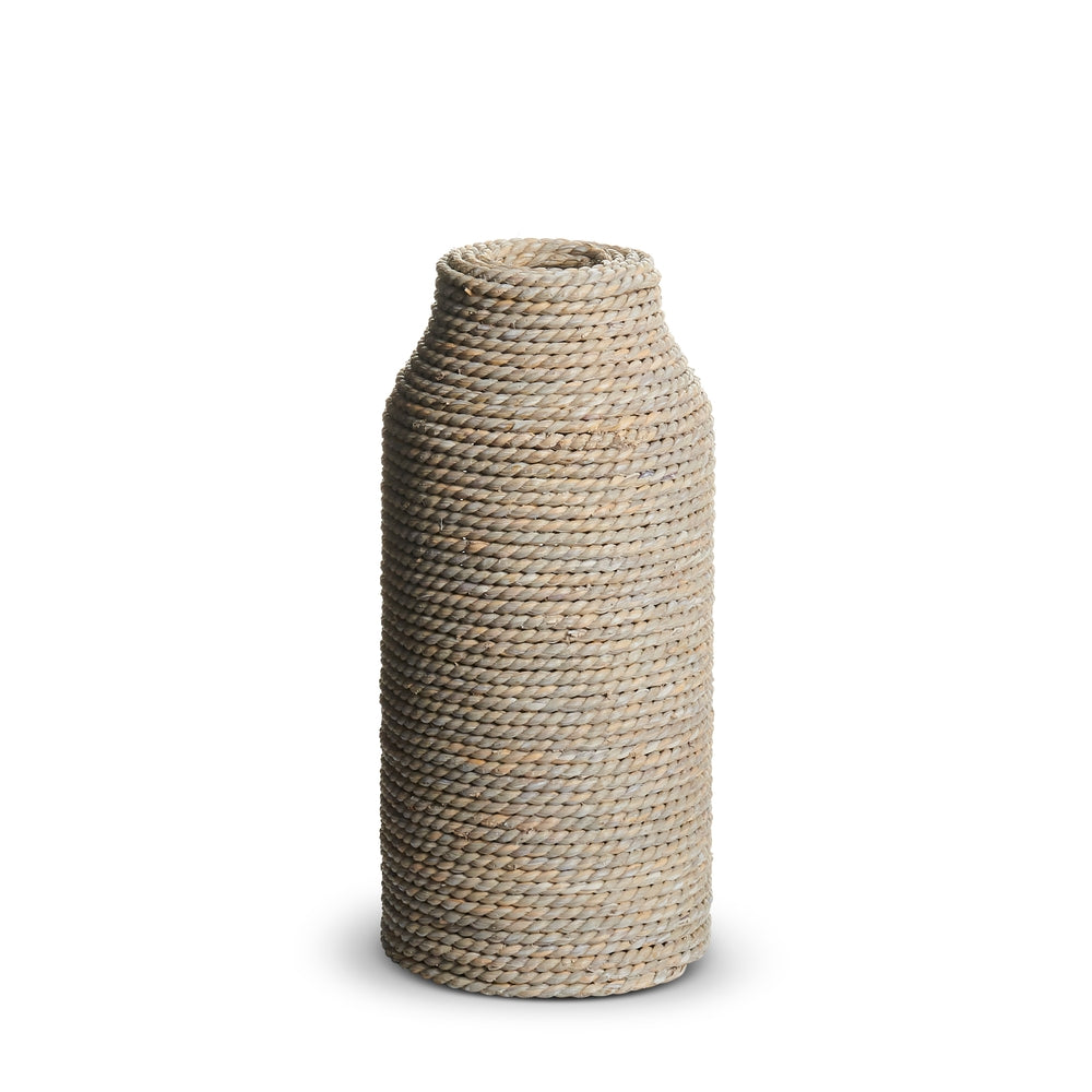 12.75" Light Woven Vase