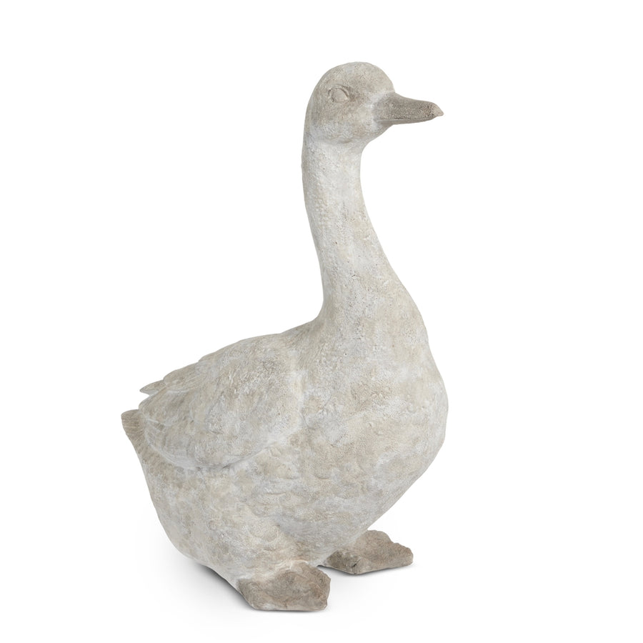 13" Concrete Look Duck