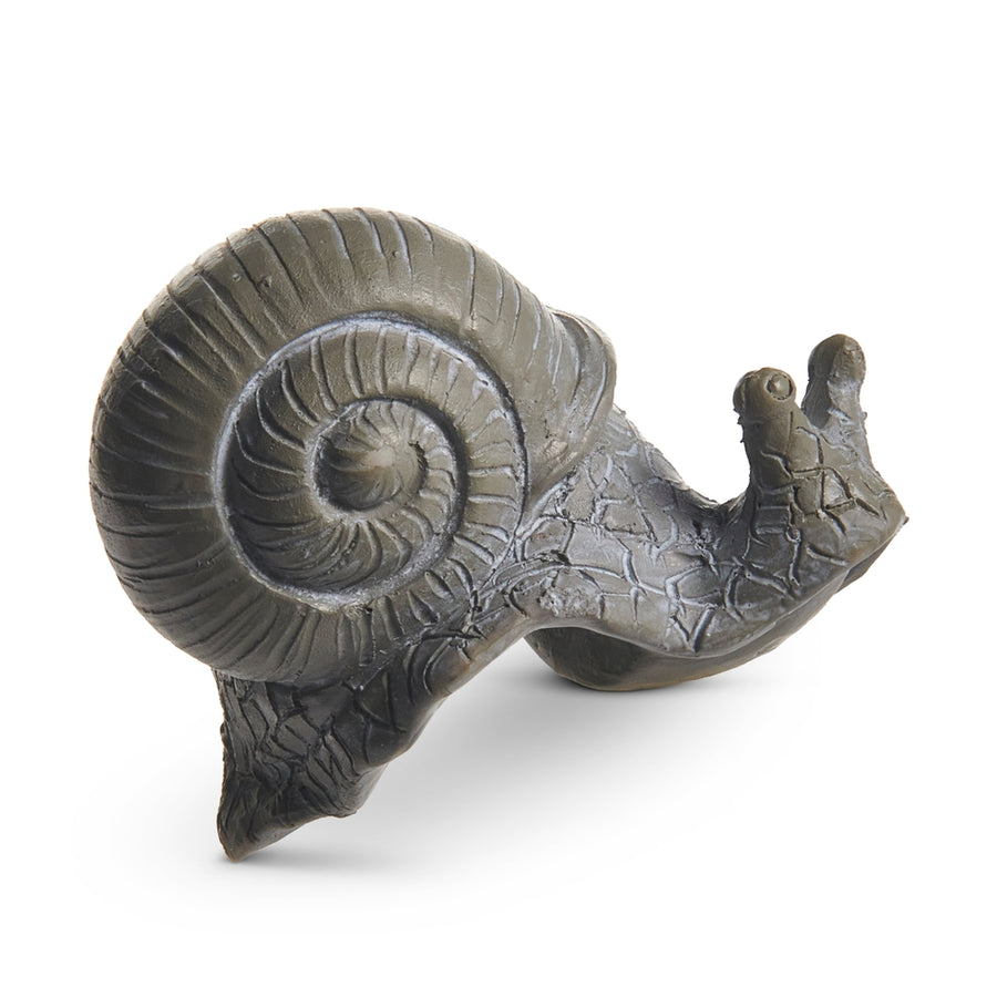 2.75" Concrete Look Snail Pot Sitter