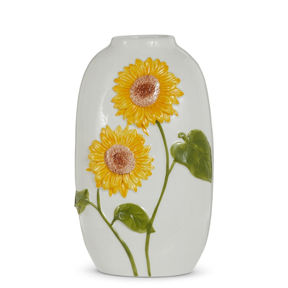 12.25" Sunflower Vase