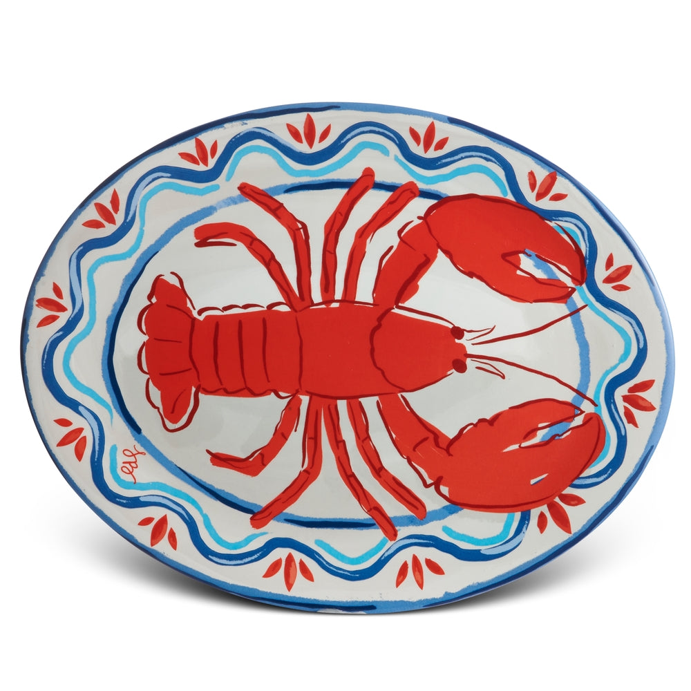 16" Coastal Crest Platter