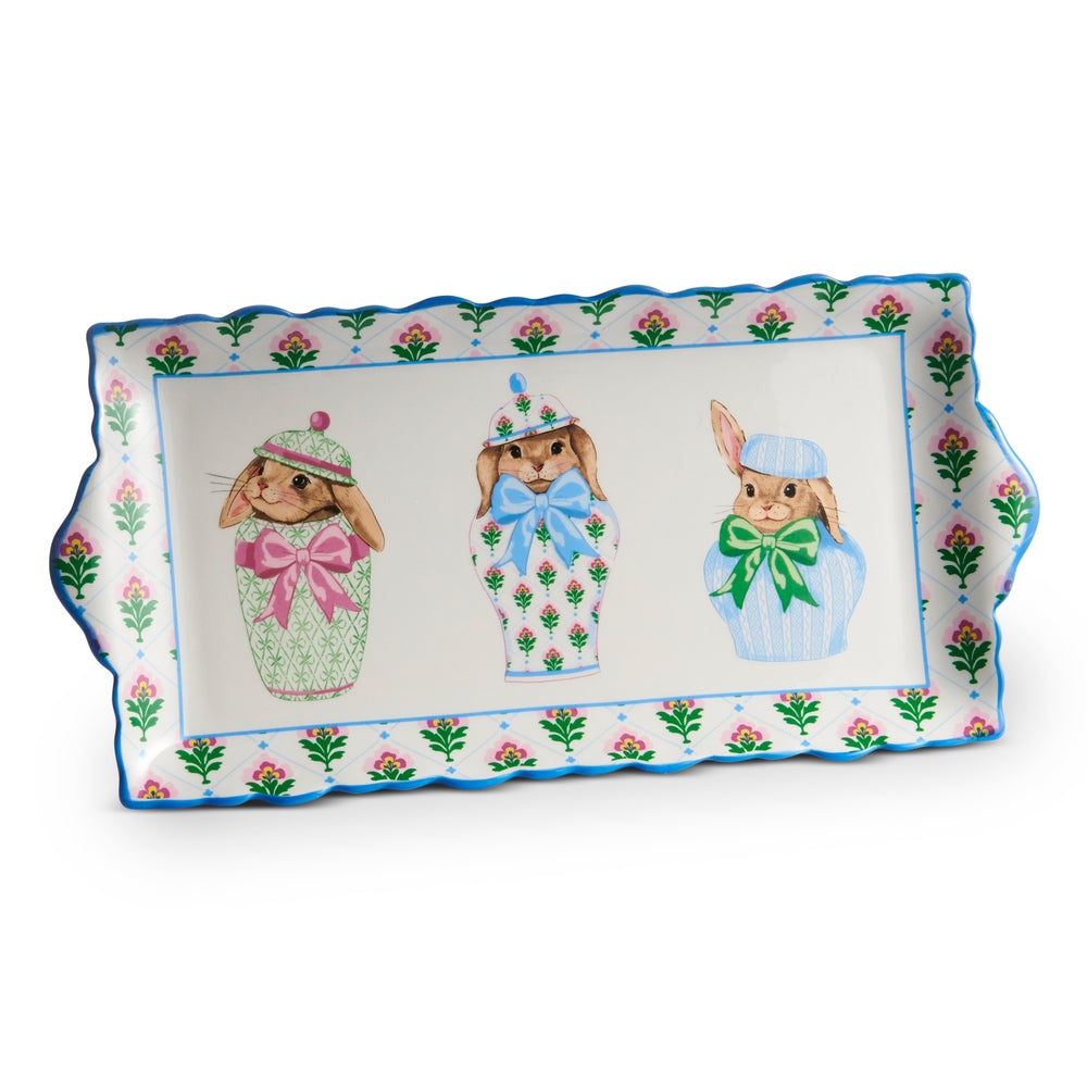 13" Hoppy Surprise Tray