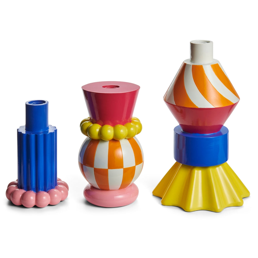 23.25" Ruffled Staked Candlestick