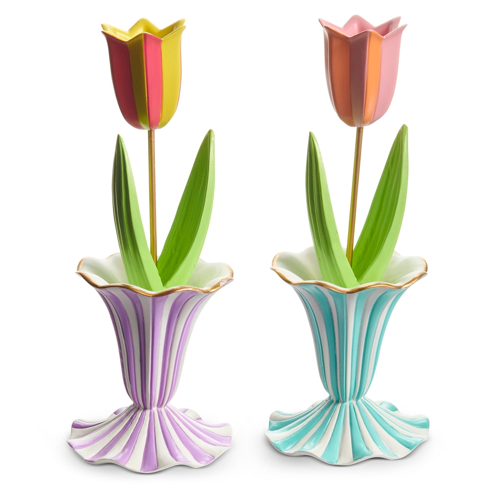 10" Tulip Decor