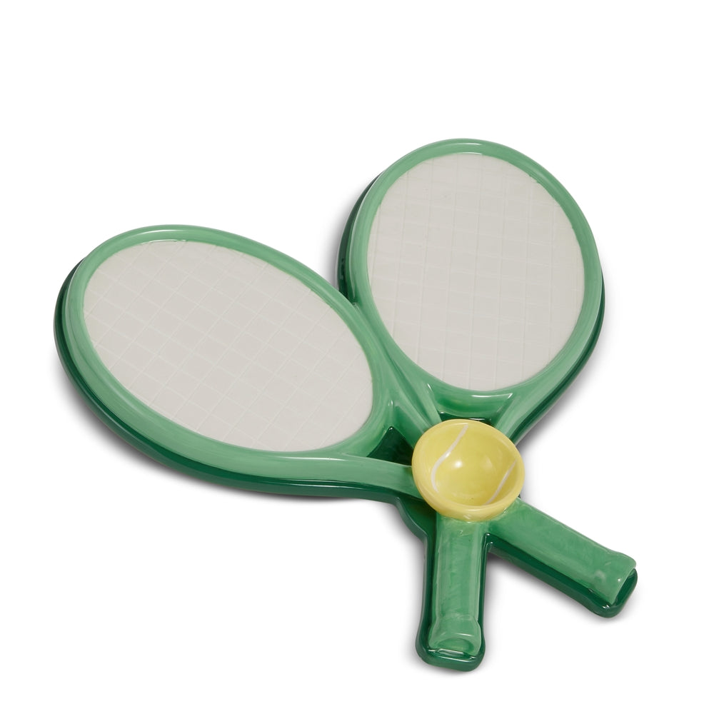 11.25" Tennis Racket and Ball Tray