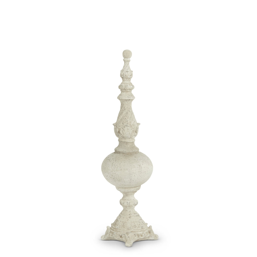 16.75" Concrete Look Finial