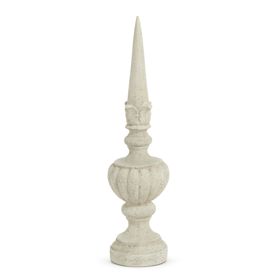 20" Concrete Look Finial