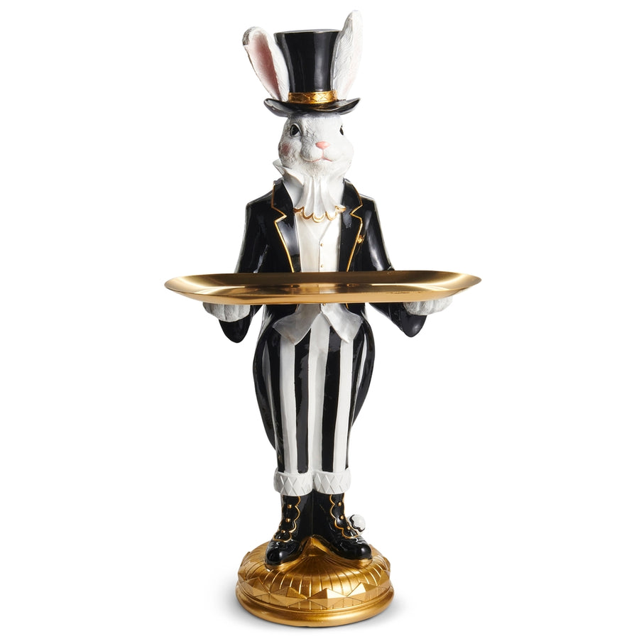 23" Black and White Mr. Bunny Butler