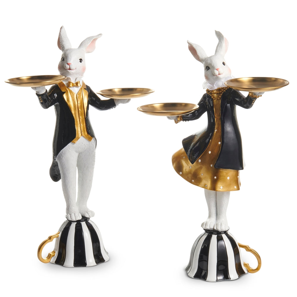 15.5" Rabbit Tea Service