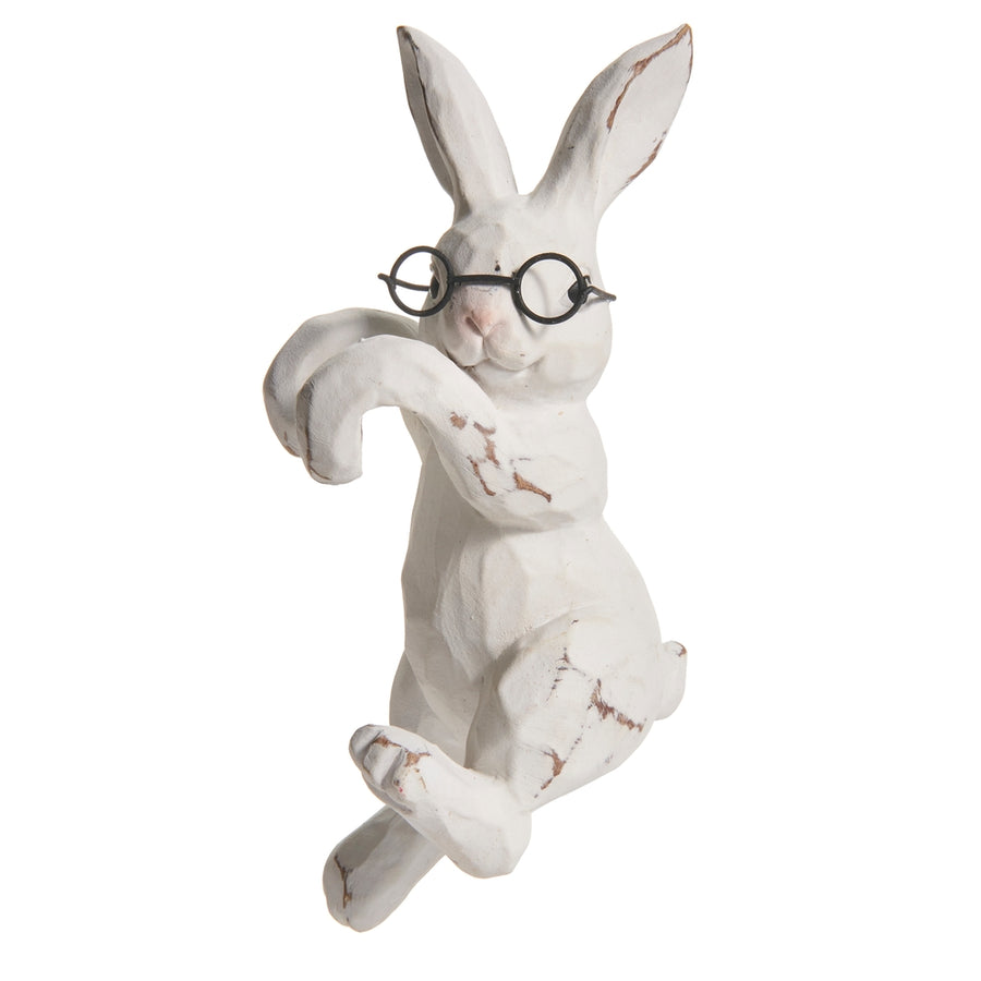 7" Bunny with Glasses Hanger