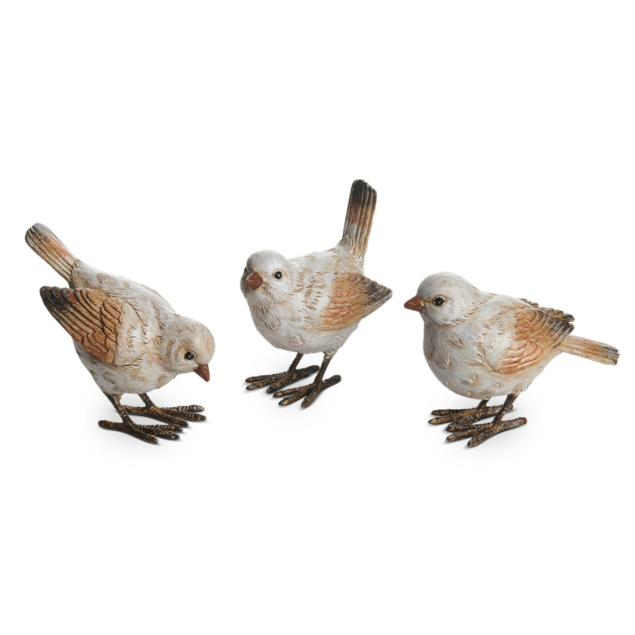 4.25" White Finch