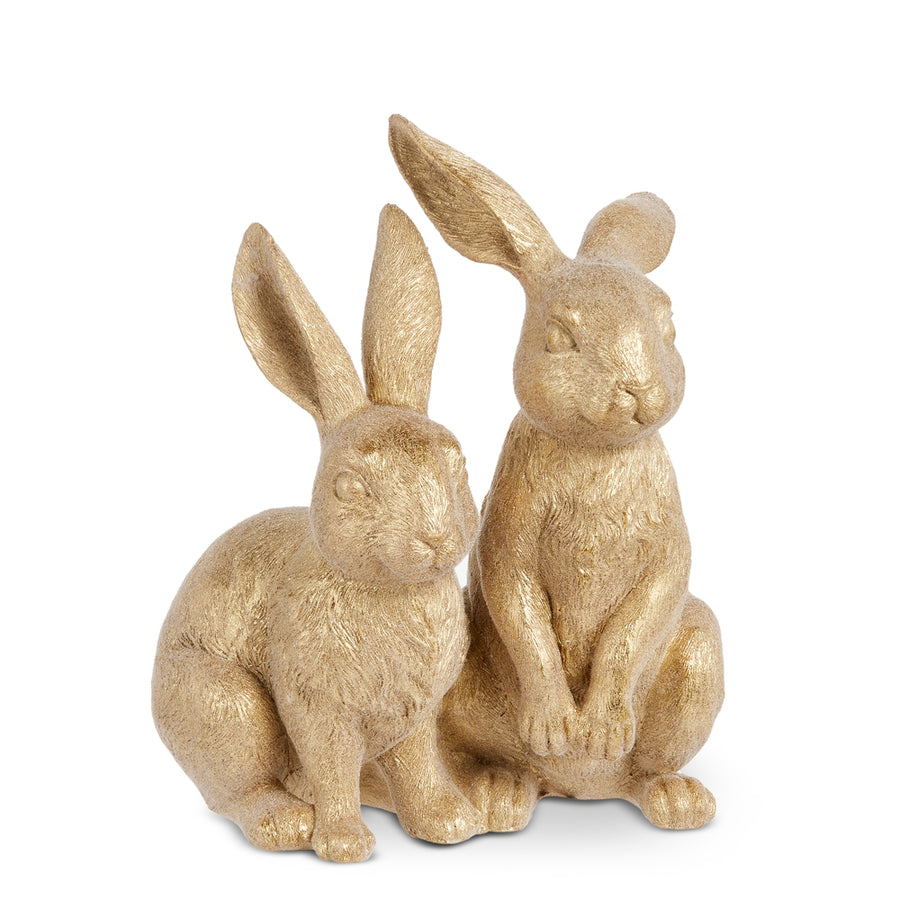 7.75" Gold Rabbit Buddies