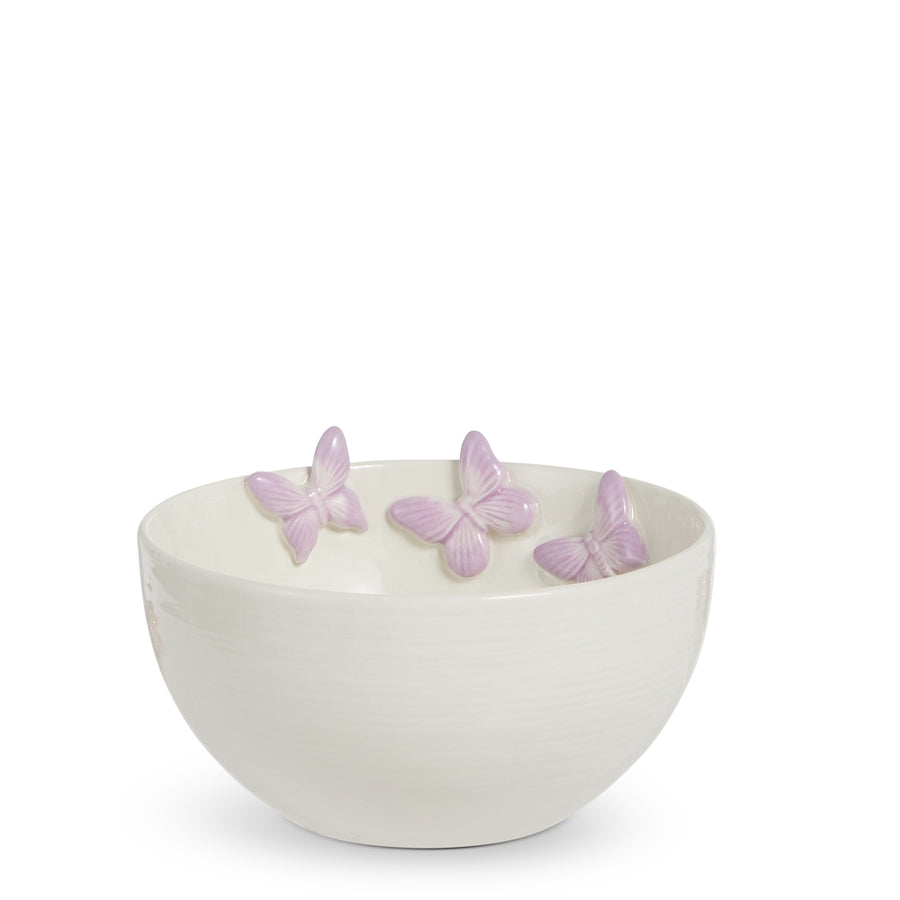 5" Purple Butterfly Bowl