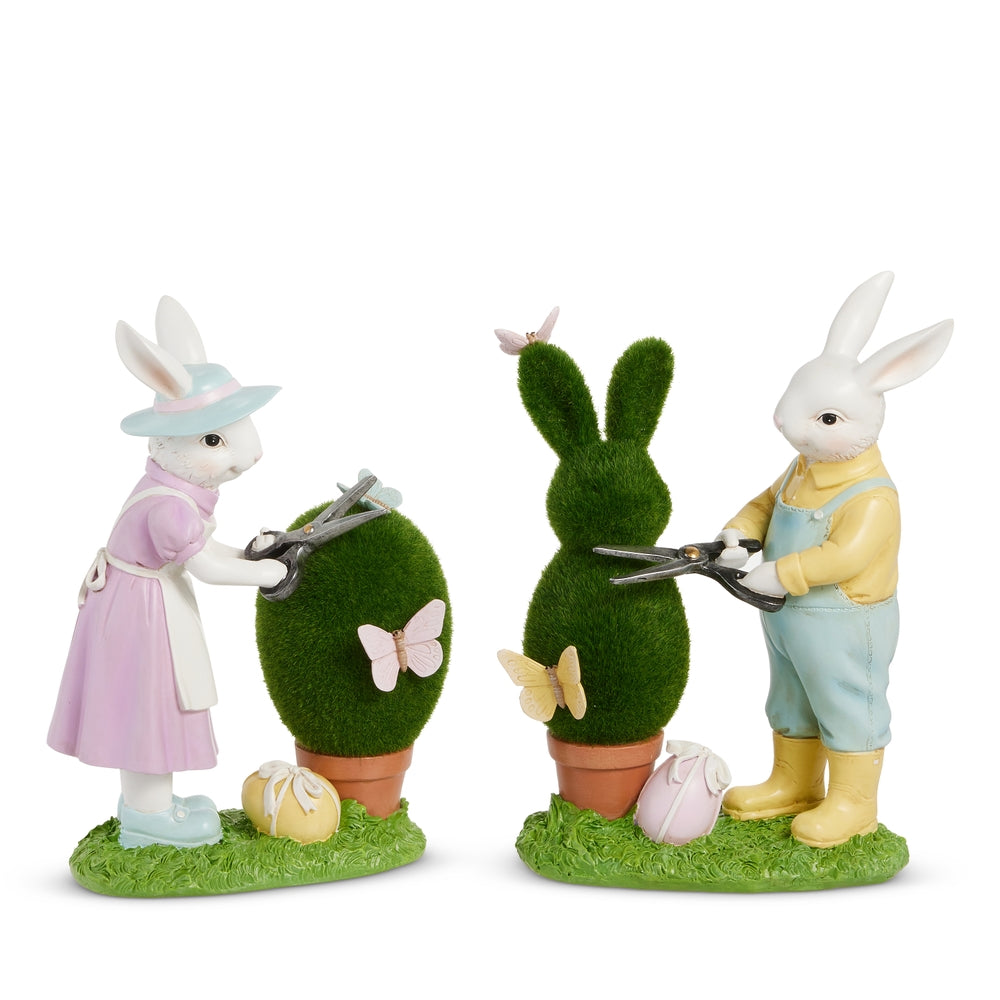 11.25" Bunny Gardener