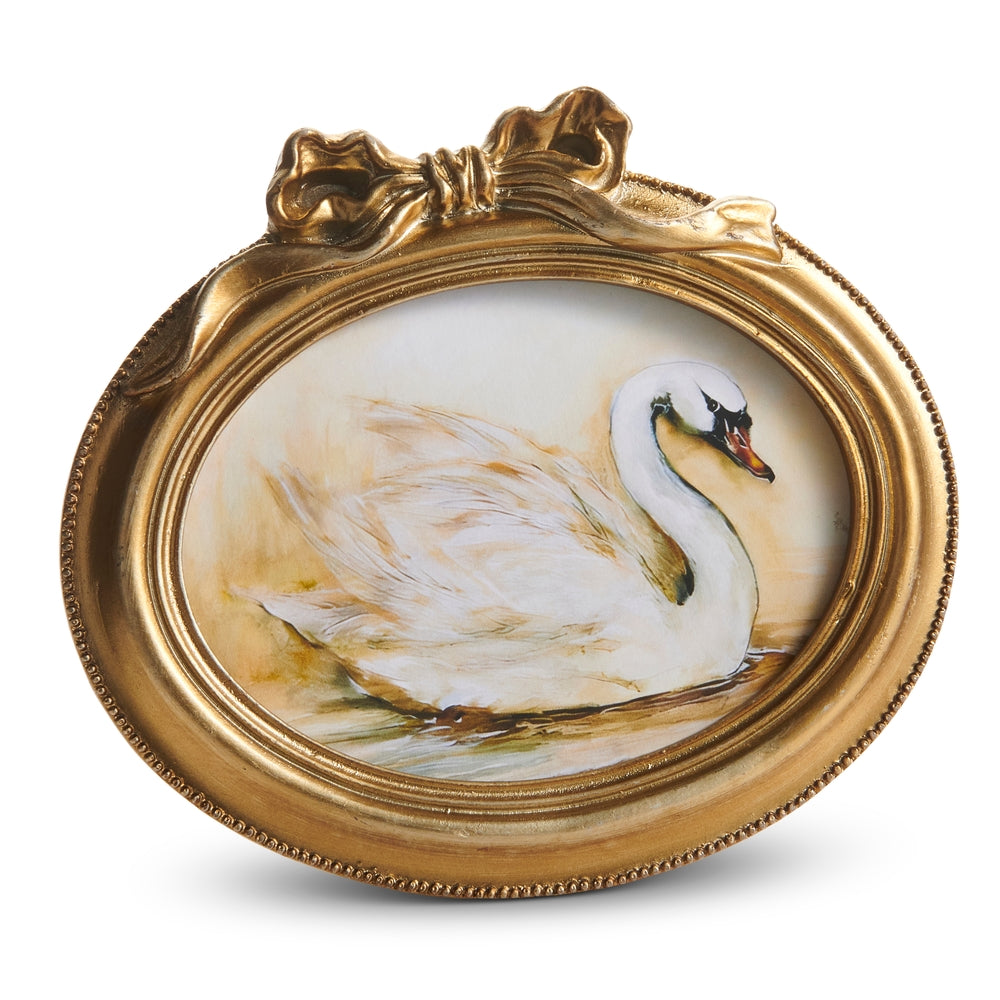 6.75" Elegant Reflection Oval Framed Print