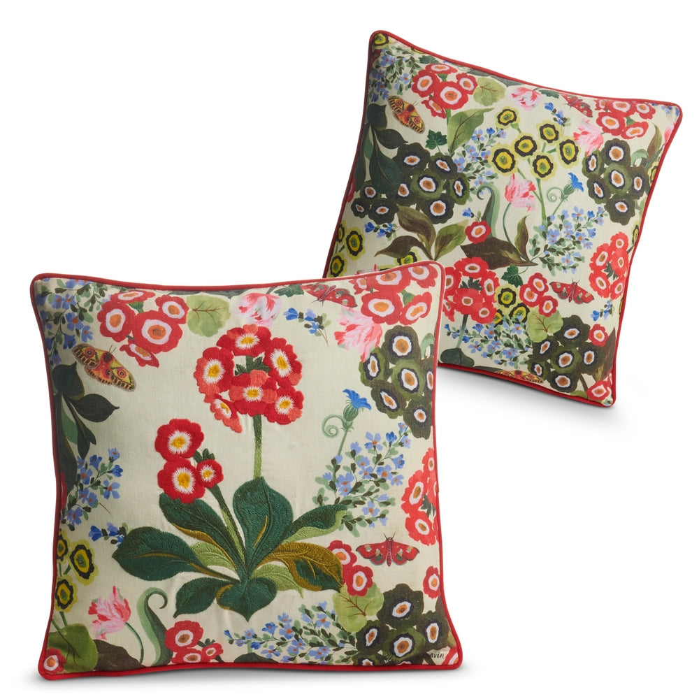 16" Cinerarias in Bloom Pillow
