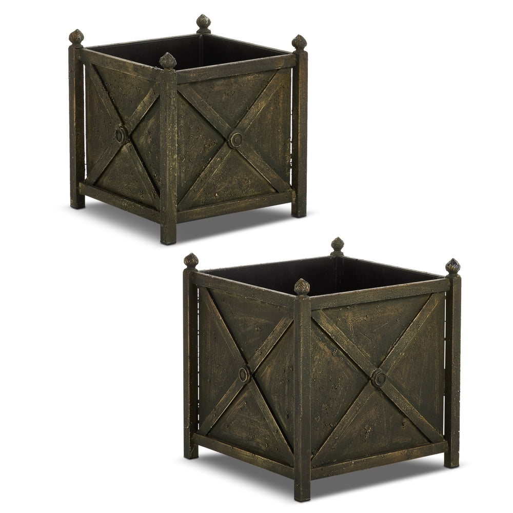 14.5" Distressed Planters