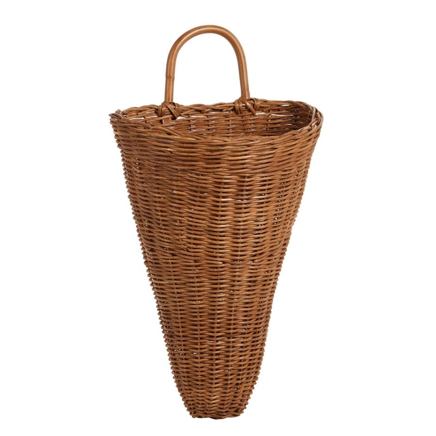 23" Rattan Wall Basket