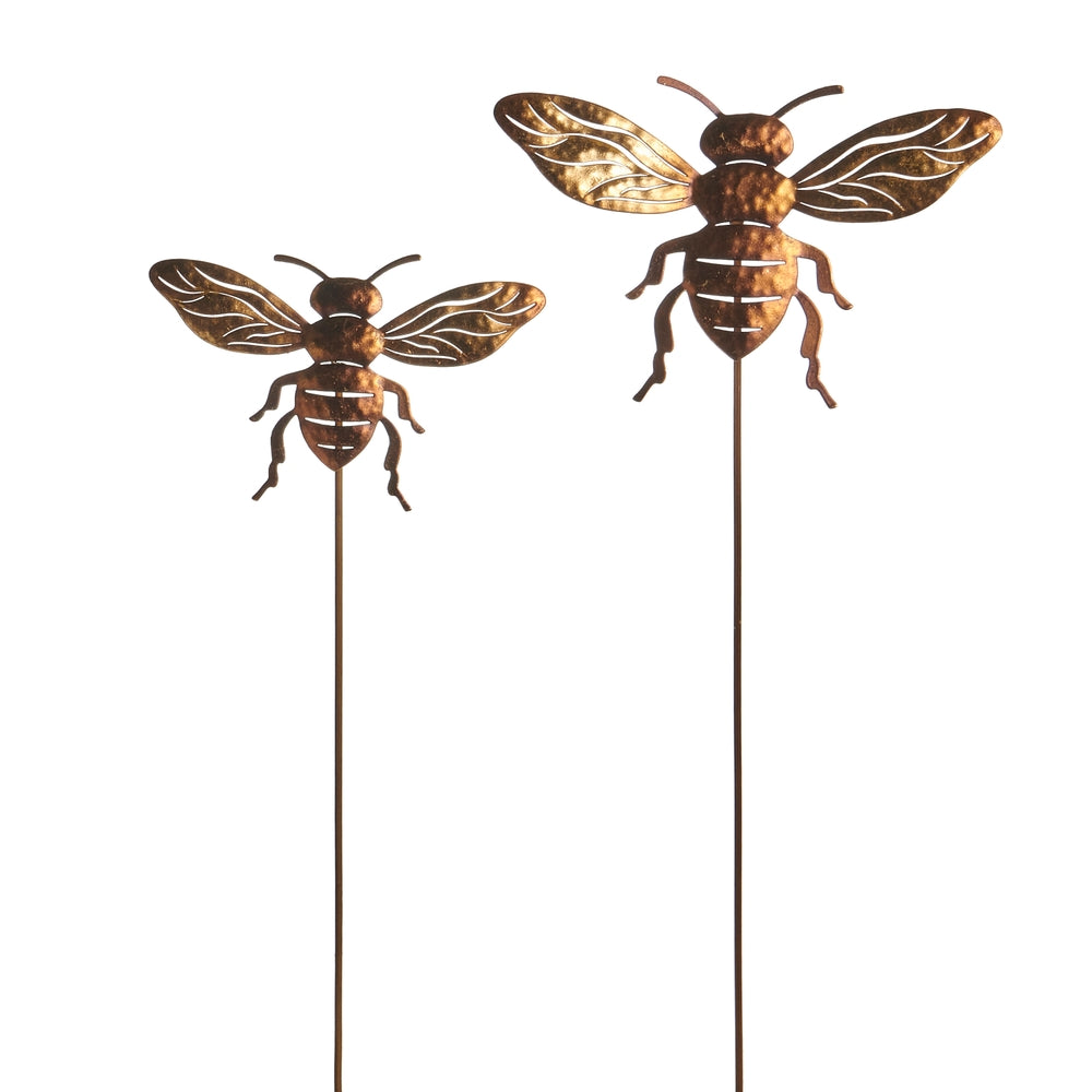 22.5" Bee Garden Stakes