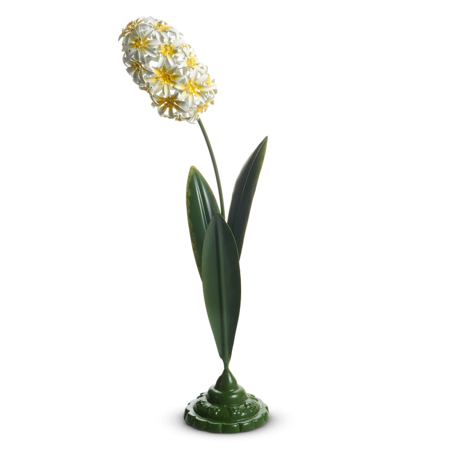 20" White Lilac Sculpture