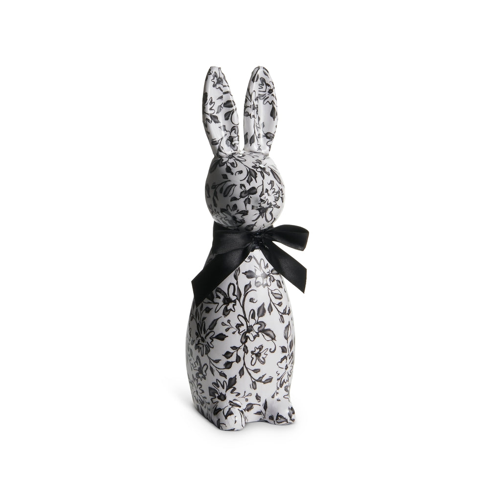 12" Line and Leaf Bunny