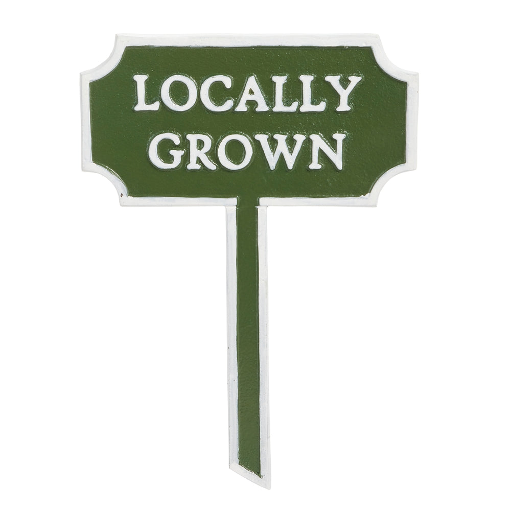 11" Locally Grown Garden Stake