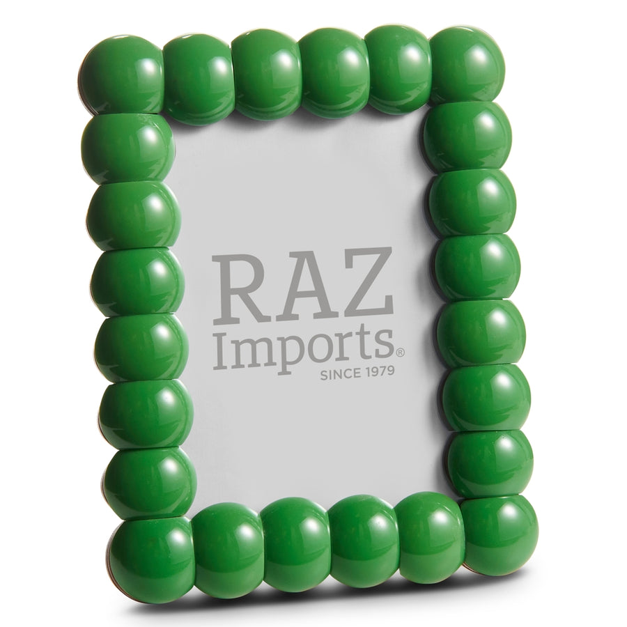 7.5" Green Bubble Picture Frame
