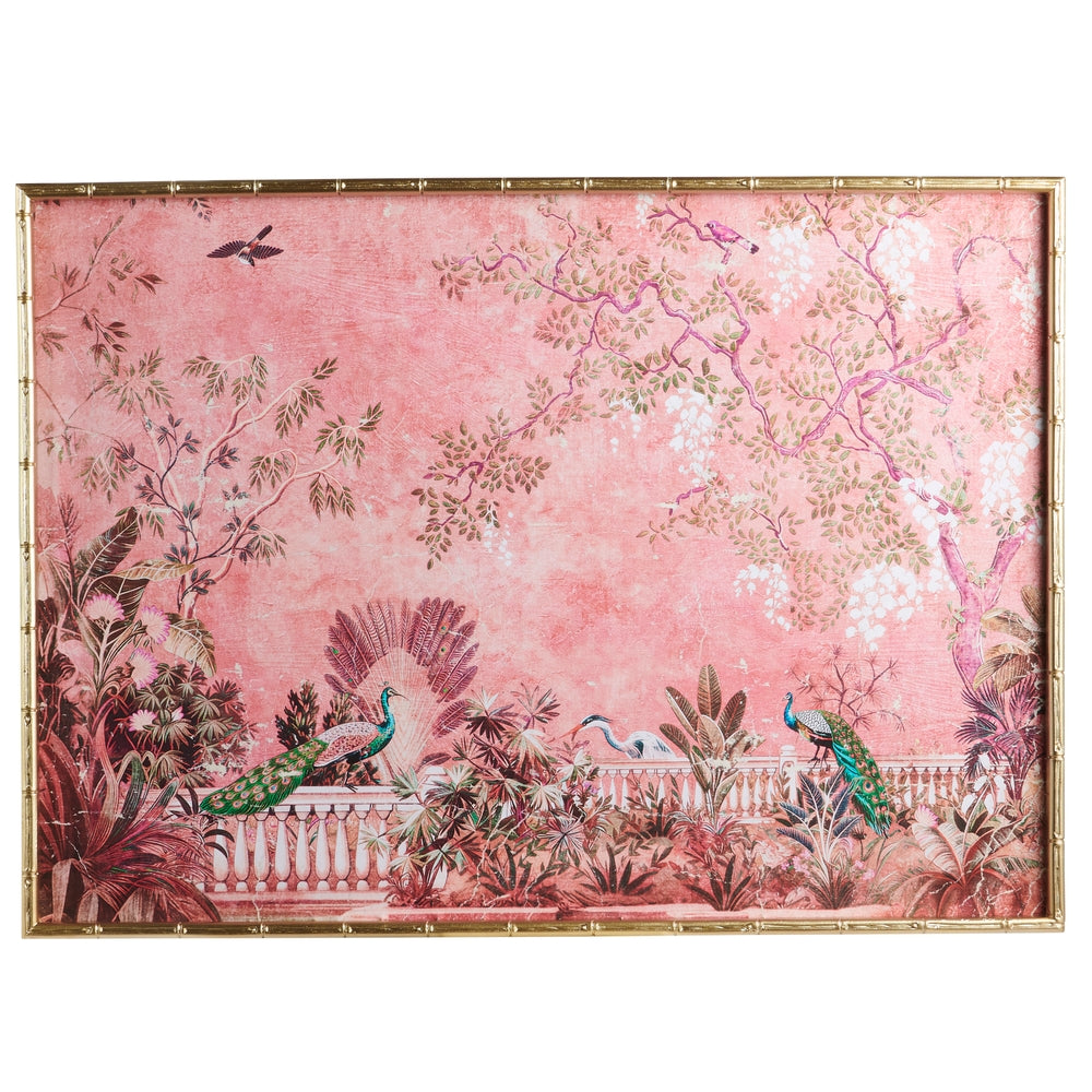 36" Where Peacocks Wander Wall art