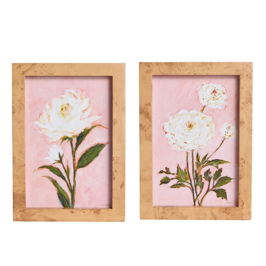 12" Morning Rose Wall Art