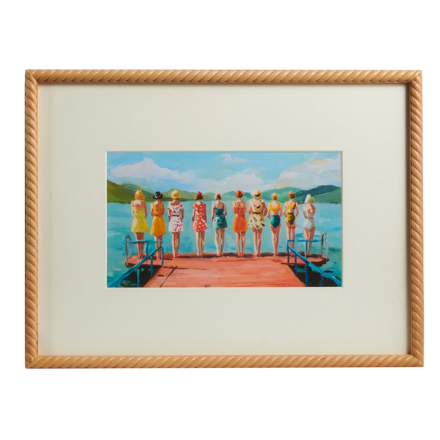 23.75" Lakeside Companions Wall Art