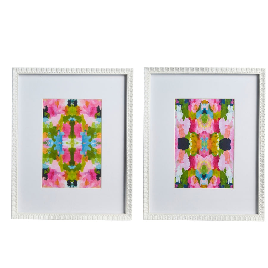 17.5" Vivid Kaleidoscope Wall Art
