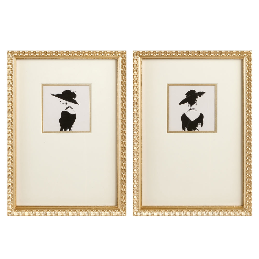 17.75" Shaded Beauty Wall Art