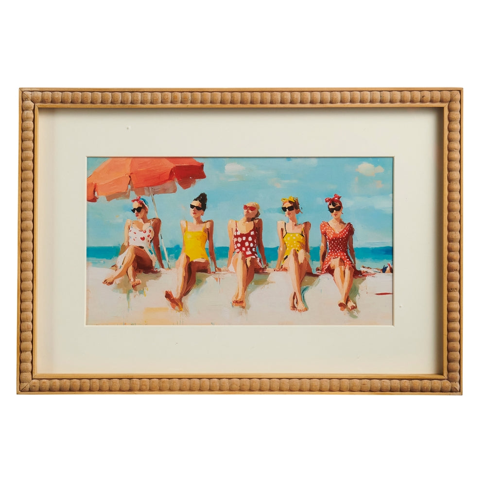 16" Beachside Companions Wall Art