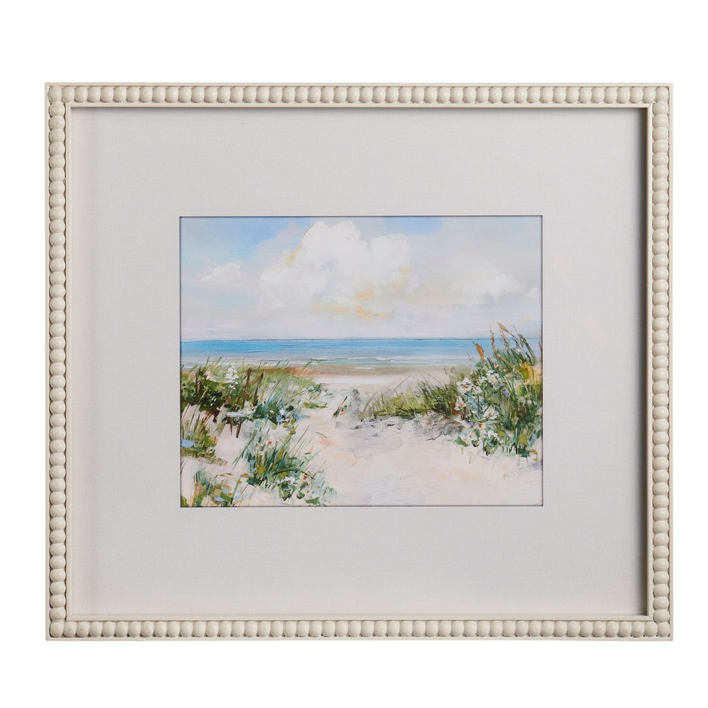 18" Morning Beach Wall Art