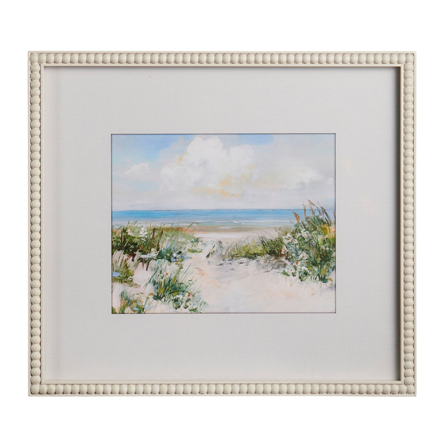 18" Morning Beach Wall Art