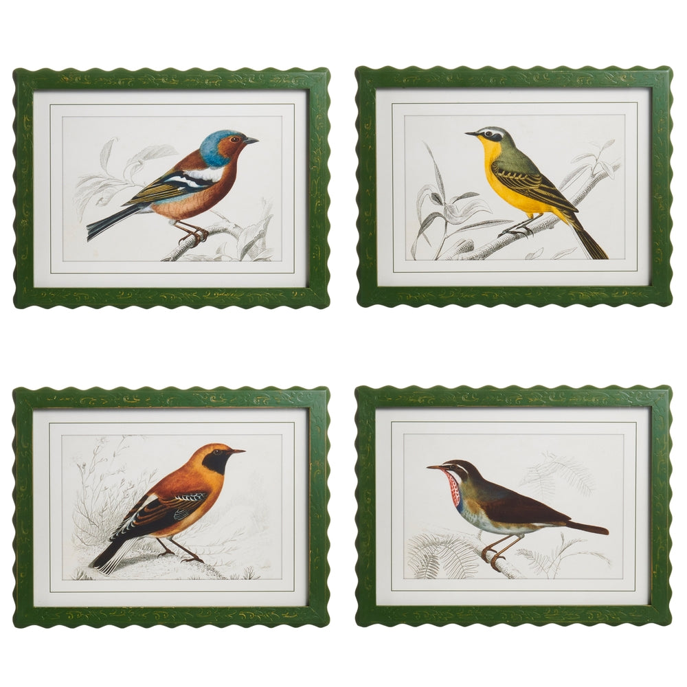 18" Vivid Aviary Wall Art