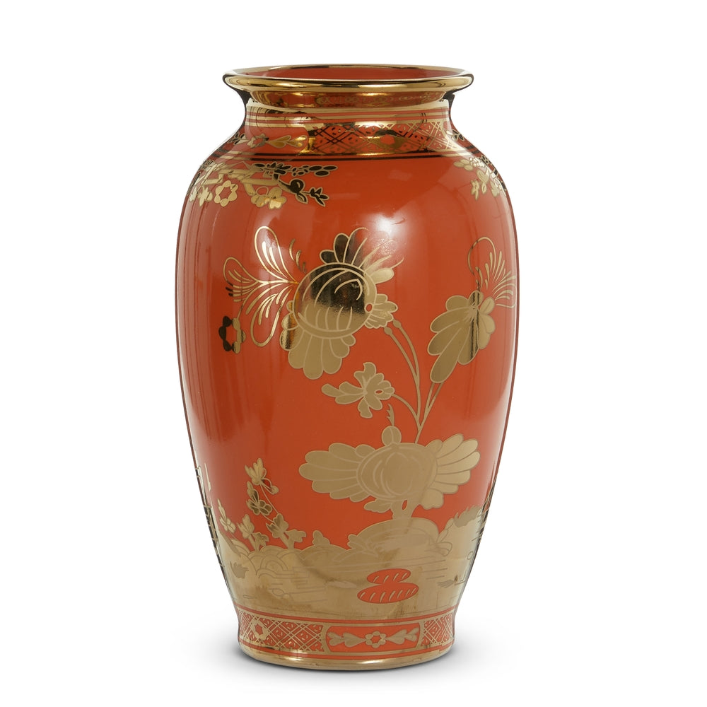 10" Orange Vase
